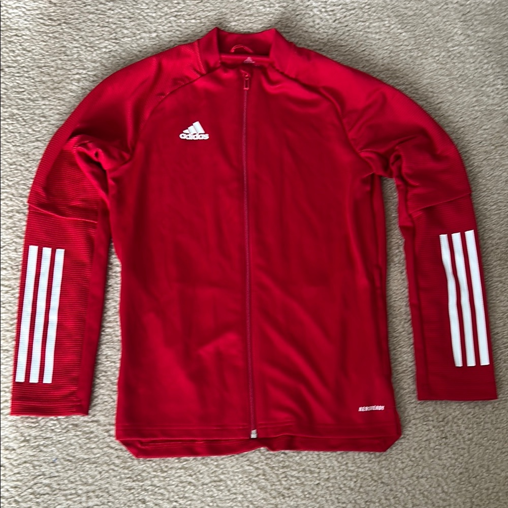 Adidas Kids Red Jacket